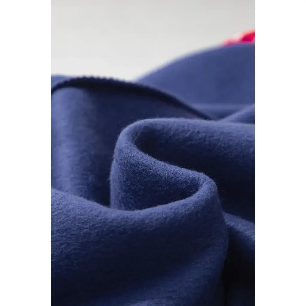 Dirty blue Polka Dot Patchwork Round Neck Plus Size Sweatshirt