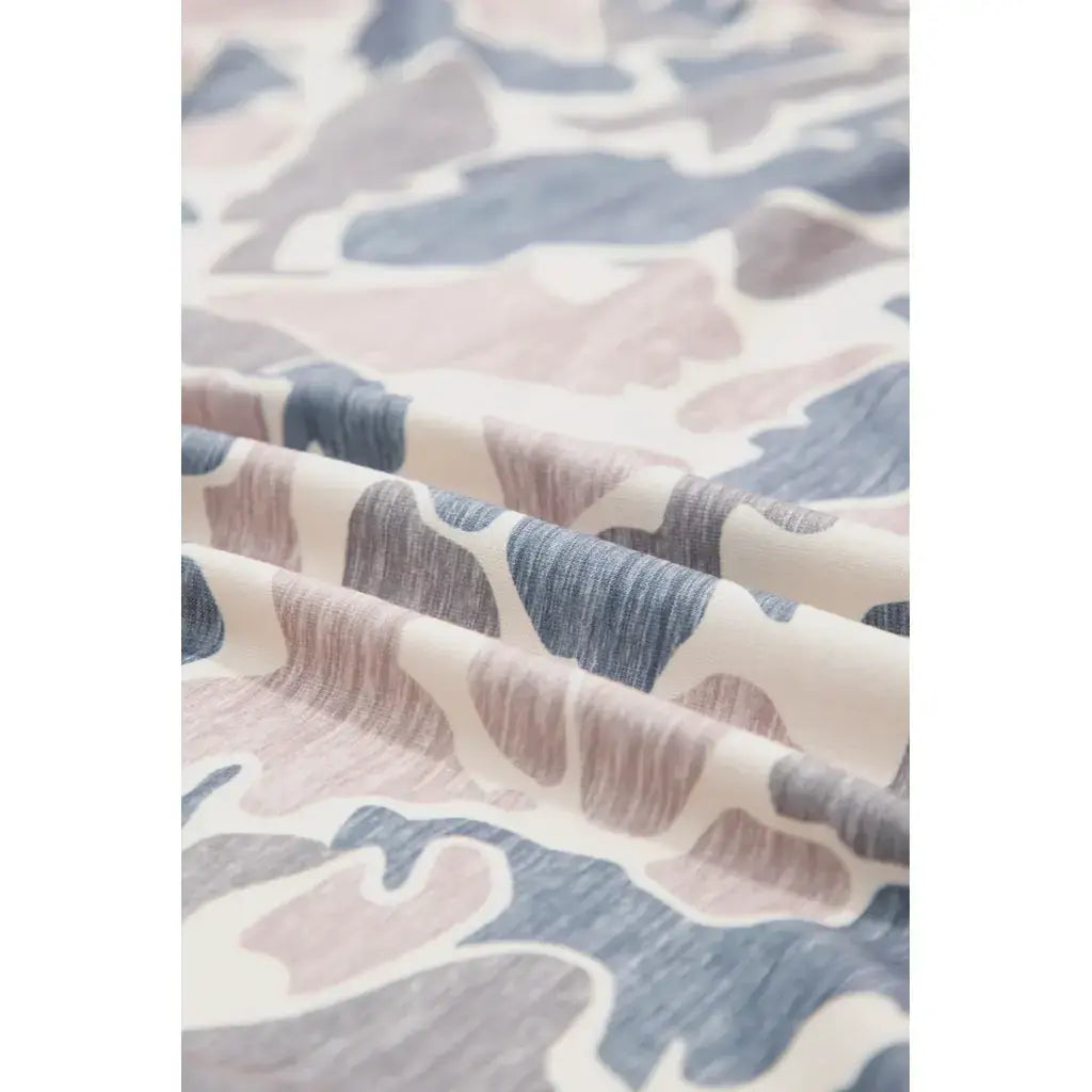 Multicolour Casual Camouflage Collar Pullover Sweatshirt