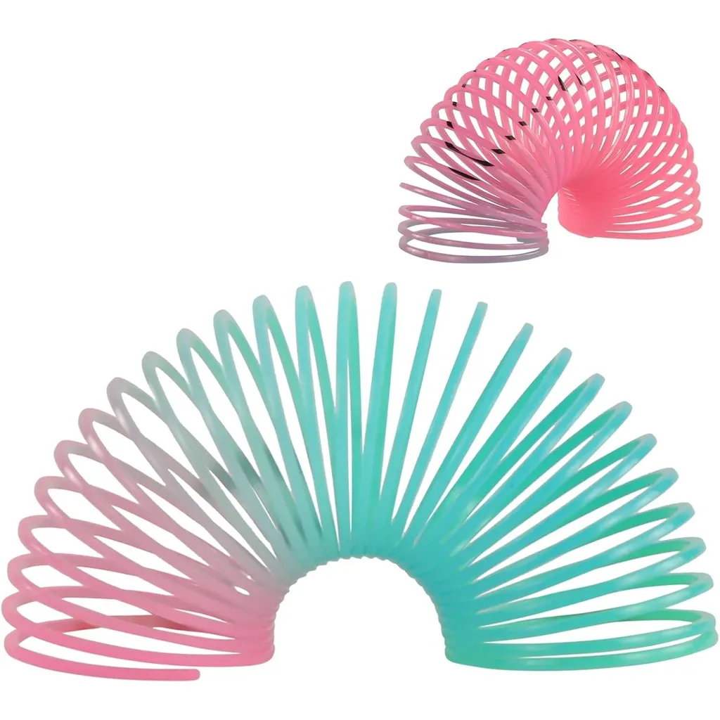 Pack Spring Rainbow Magic Fidget Stress Coil Mini Springs Bulk Toys For Party Favor Carnival Prize Birthday Goodie Bag Stuffers For Kids Boys Girls - Image 5