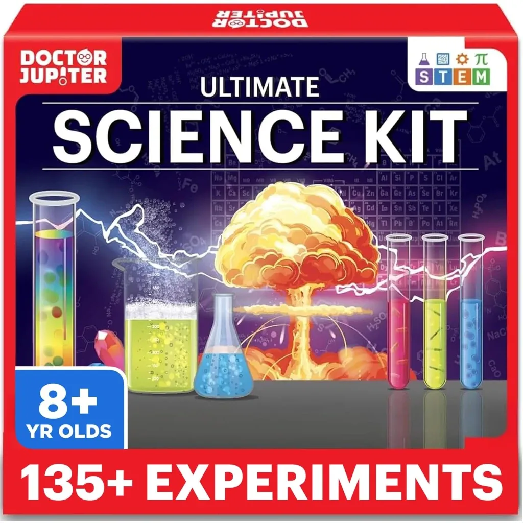 Doctor Jupiter Toy Science Kit for Boys & Girls Ages | Birthday Gifts for + Year Old Kids | Learning & Education toys, + Experiments