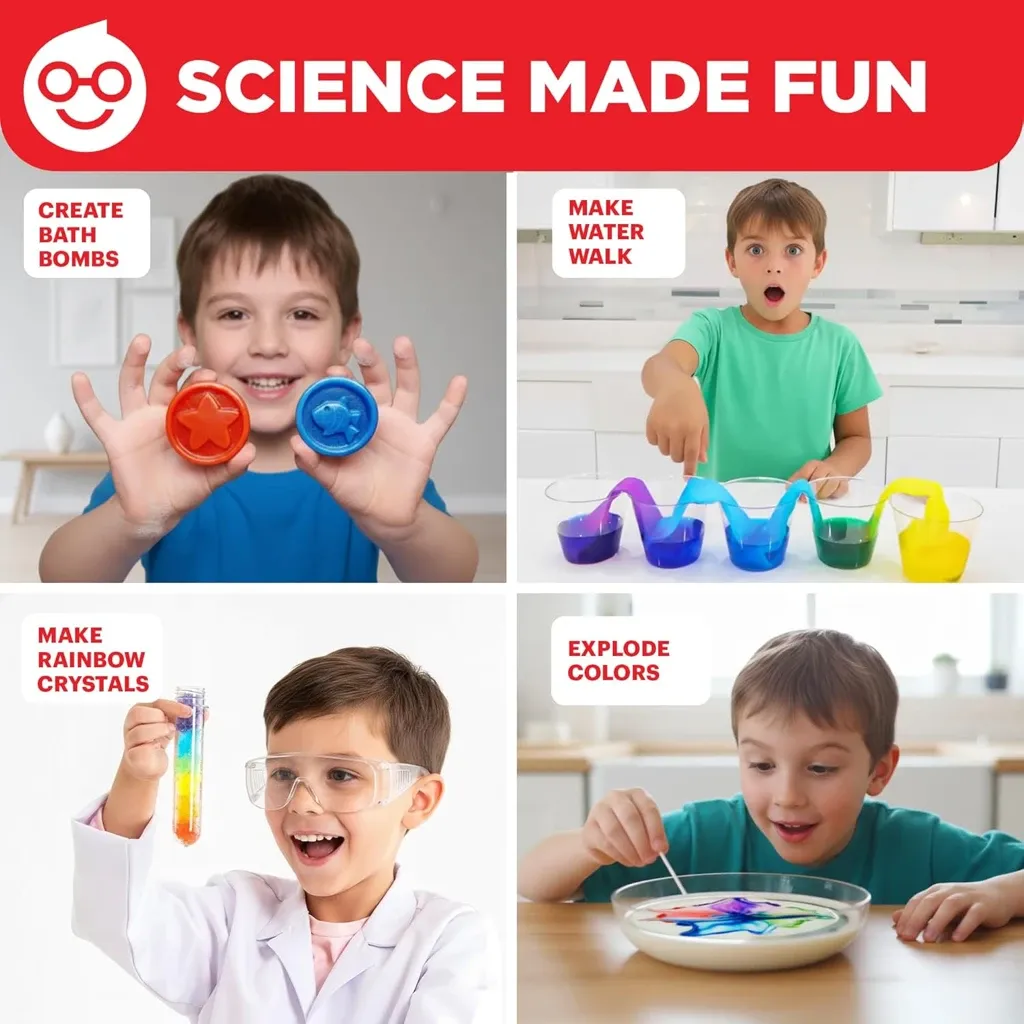 Doctor Jupiter Toy Science Kit for Boys & Girls Ages | Birthday Gifts for + Year Old Kids | Learning & Education toys, + Experiments - Image 4
