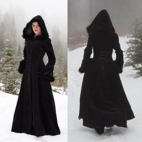 Elegant Womens Coat With Fur-trimmed Edges