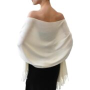 Womens Soft Shawl Wrap Scarf For Wedding Travel Buttery Soft Viscose Blend, Warm But Not Bulky, Premium High End Look, Perfect For Evening Dresses Flights