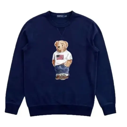 Loose Fit Bear Sweatshirt