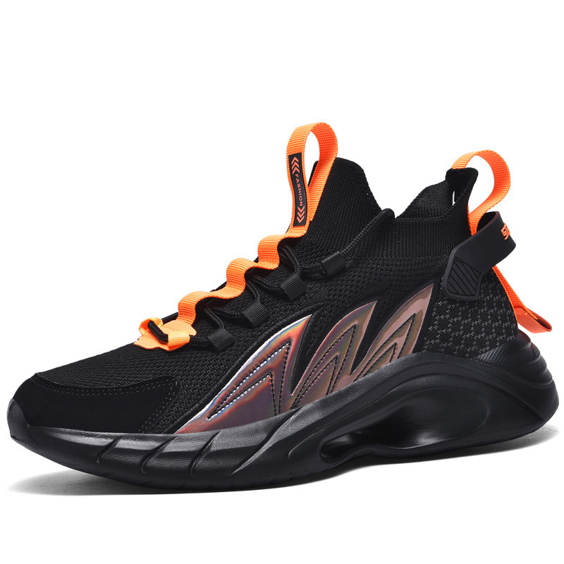 Casual Shoes Lightweight Breathable Mesh Sports Running Shoes Trendy Men's Shoes - Image 3