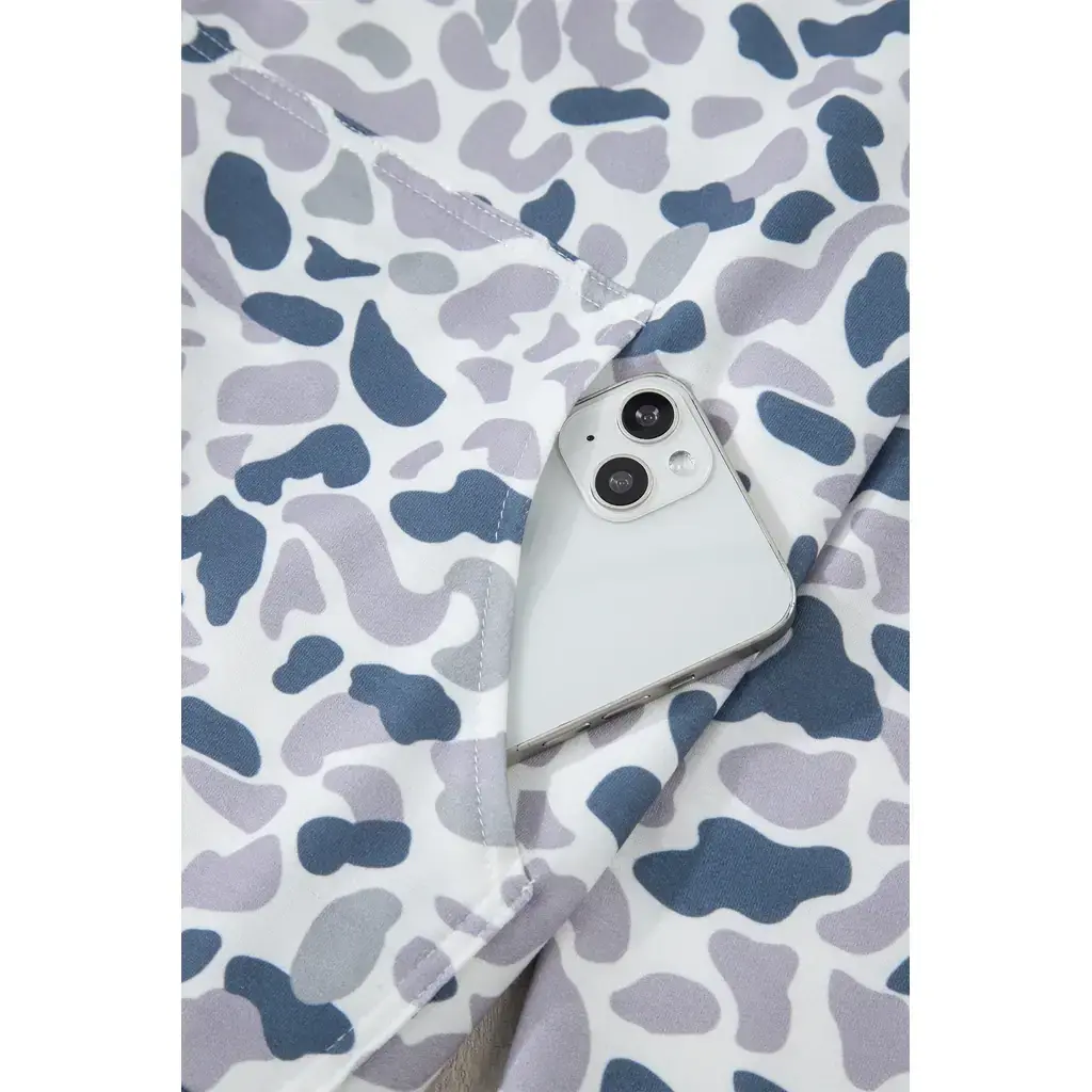 Multicolour Camouflage Print Kangaroo Pocket Zip Collar Pullover Sweatshirt - Image 19